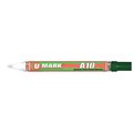 U-Mark U-Mark UMARK10103 2 mm A10 Paint Marker; Green - 12 per Box UMARK10103